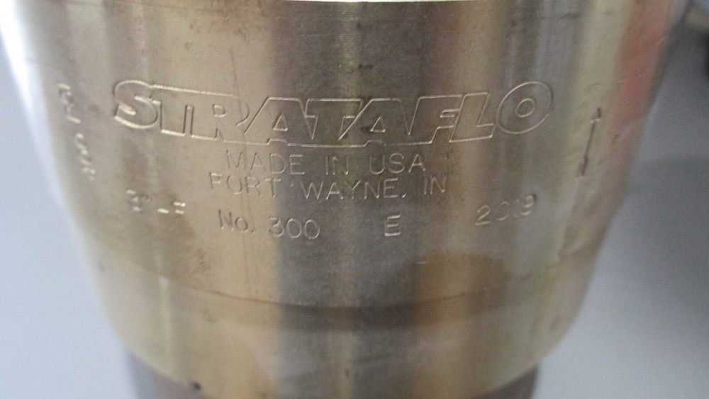Strataflo 300F, 3" Brass Check Valve