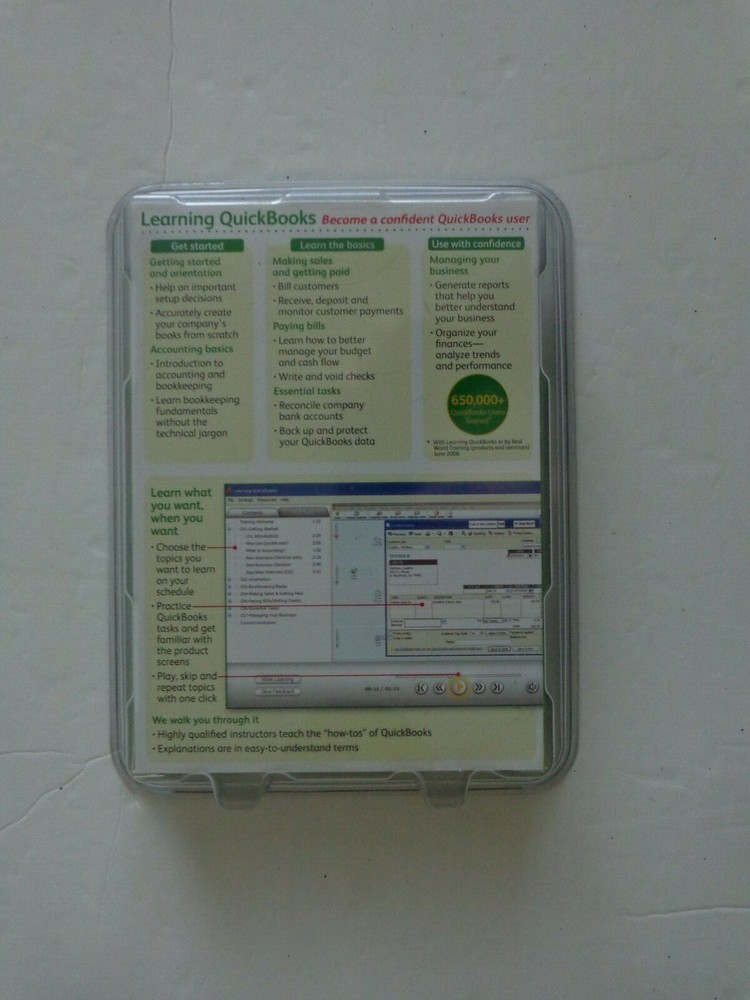 Intuit Learning QuickBooks 2009