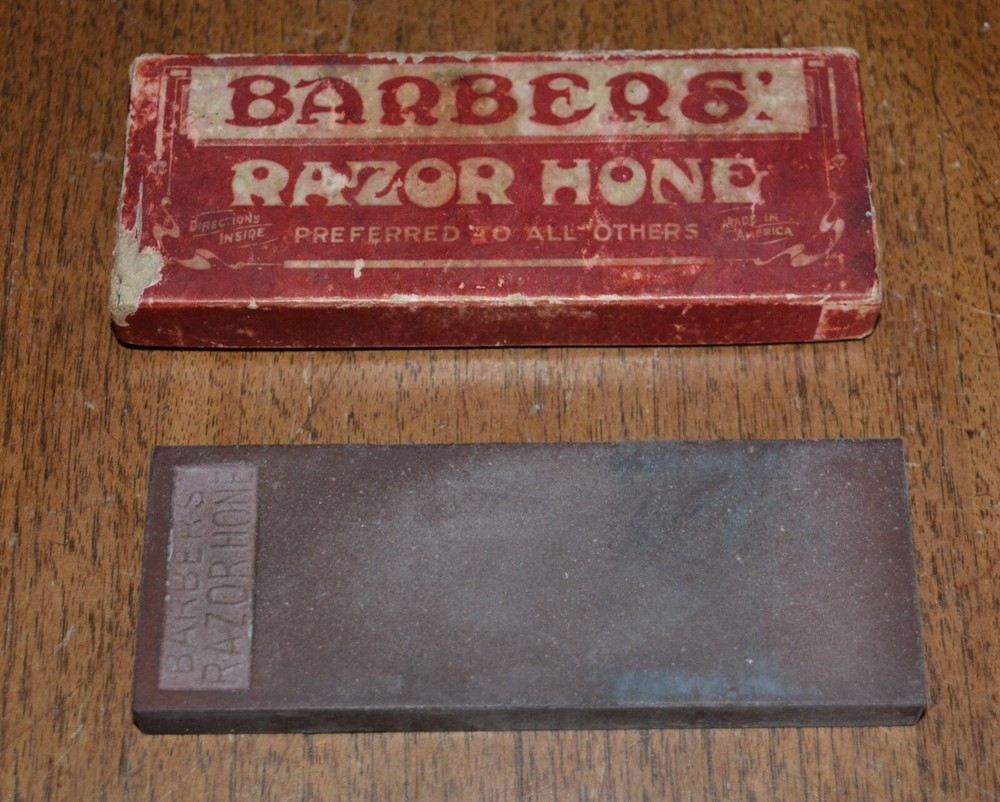 Barbers' Razor Hone ORIG. BOX 5" x 1 7/8"
