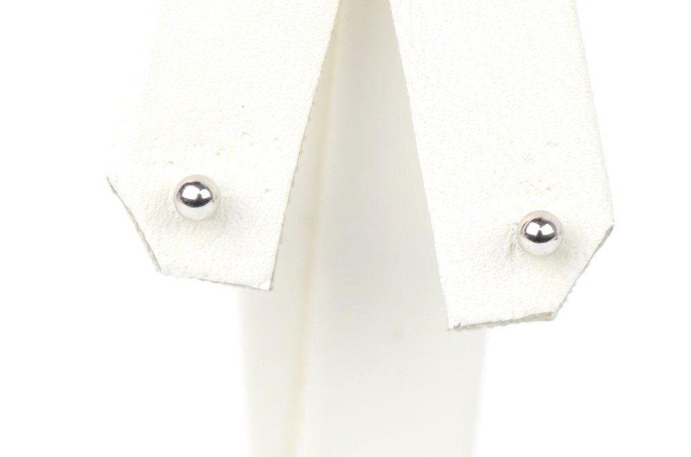 925-Sterling-Silver-Round Ball Stud Earrings High Polished