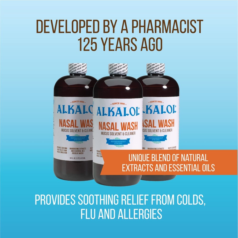Solution Original Nasal Wash, 16 fl oz (pack of 3)