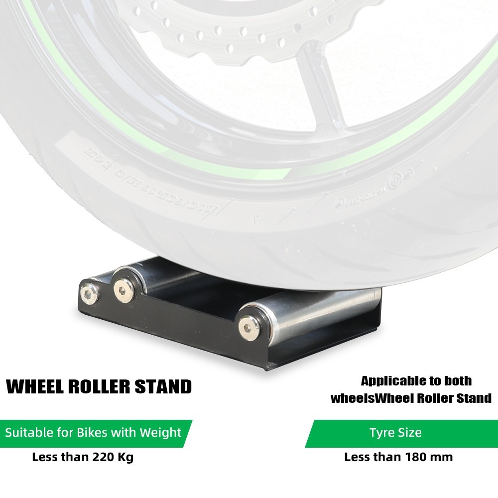 Professional Motorcycle Wheel Cleaning Holder Roller Chain Maintenance Universal