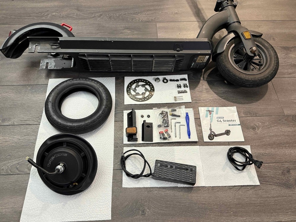 Gotrax G4 Electric Scooter, 20 MPH, Long-Range, Black - READ DESCRIPTION