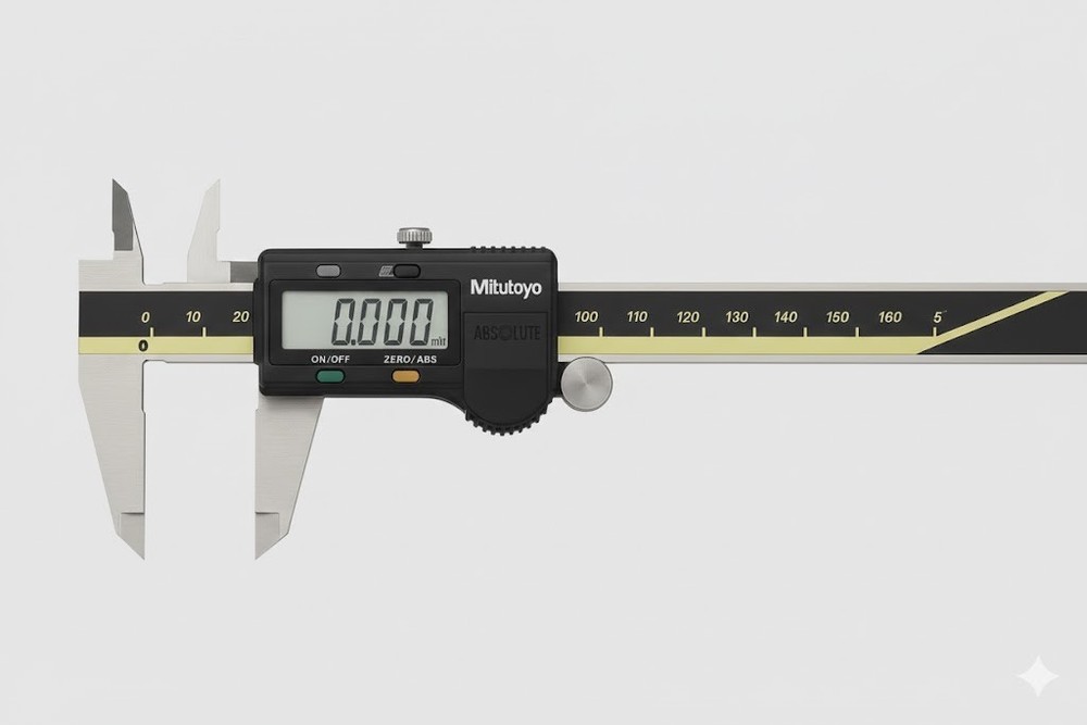 Mitutoyo 500-197-20/30 Absolute Digital Caliper (200mm/8")