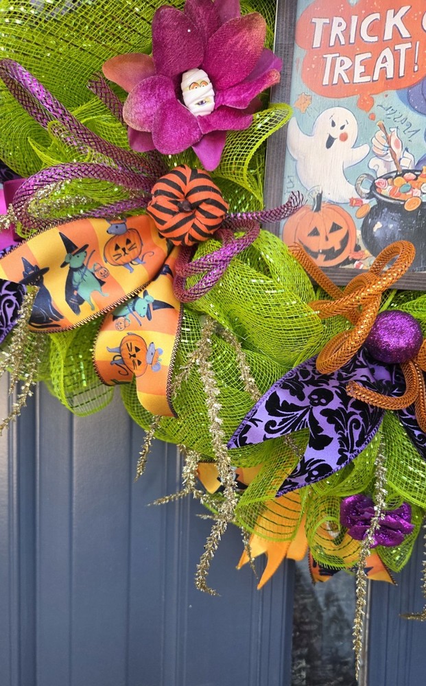 Vintage All Hallows Style Wreath