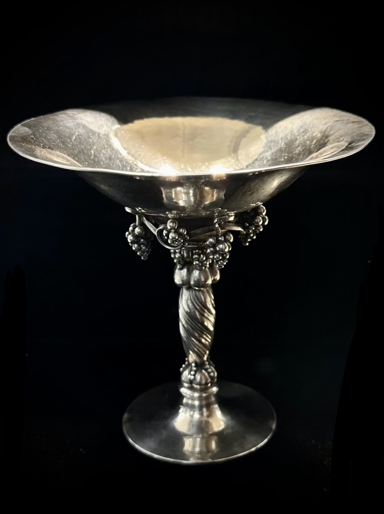 Georg Jensen 263A Sterling Silver Compote Grape Bowl 5"