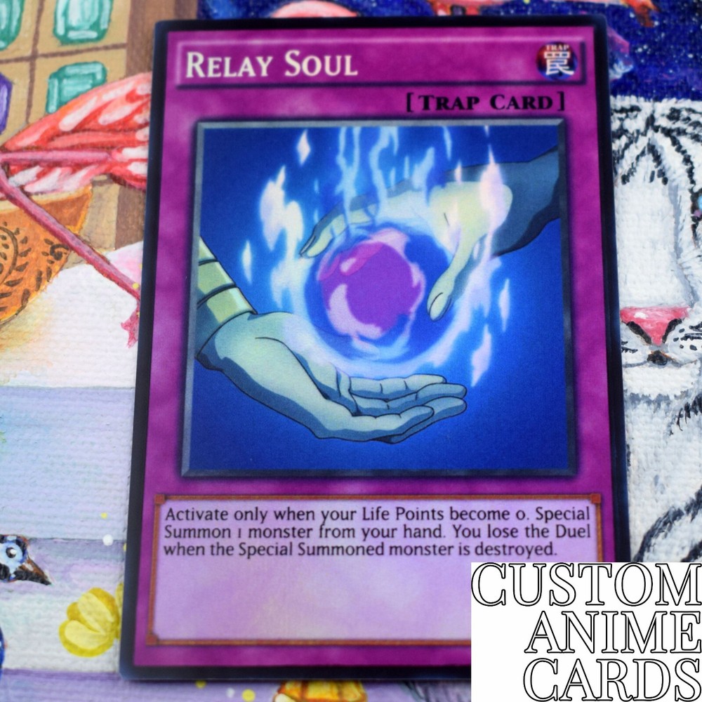 Relay Soul DIY ANIME EFFECT HOLO card