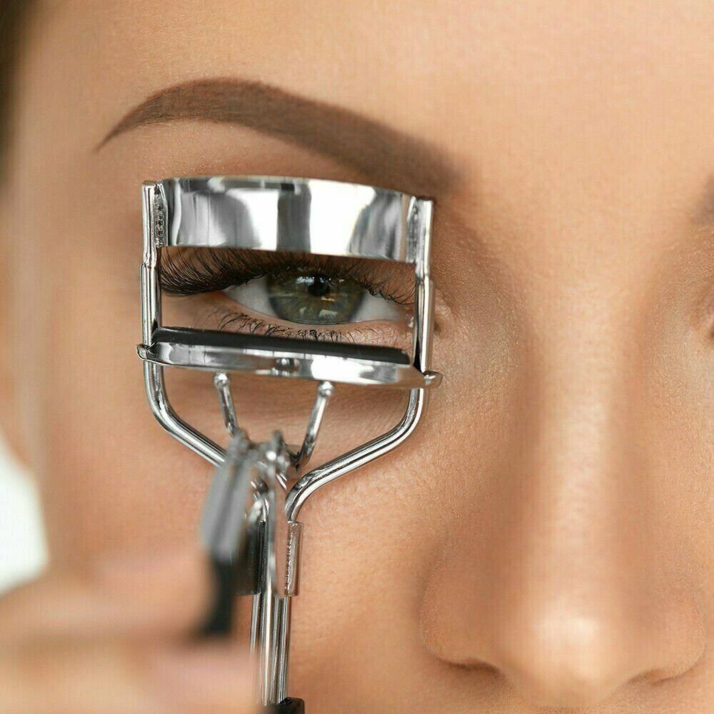 Eyelash Curler with 6 Pcs Refill Pads