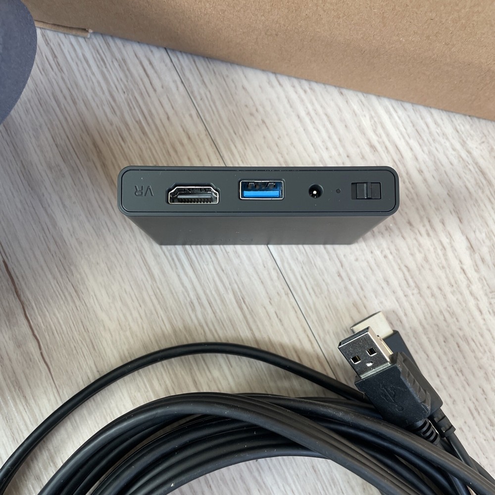 RARE VALVE HTC Vive 🔥PROTOTYPE 🔥 Developer VR Headset Kit, Linkbox, and Cables