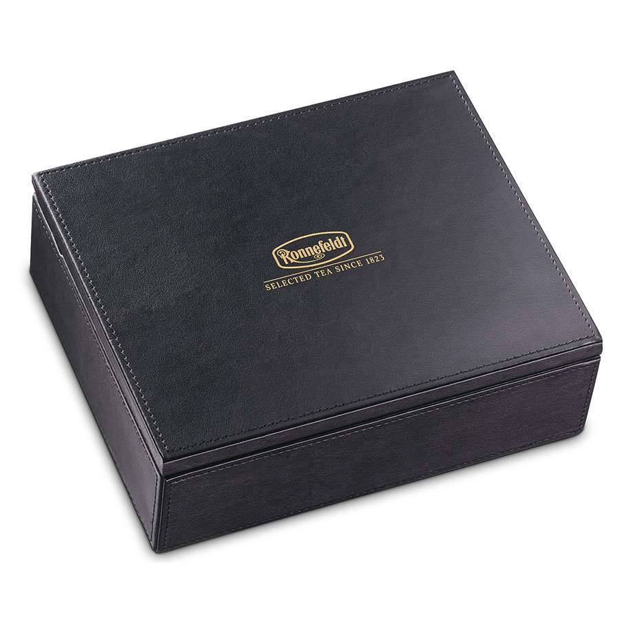 Ronnefeldt - Leather Teavelope Treasure Chest filled with 60 Teavelopes