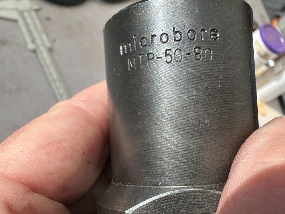 Microbore MTP-50-80 Twinbore Body w/2 Insert Holders