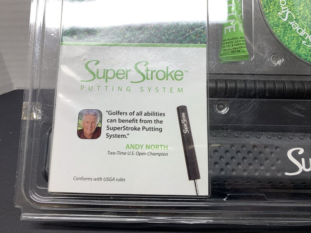 Super Stroke Putting System Golf Training System Golf Putter Grip Kit w/CD - New