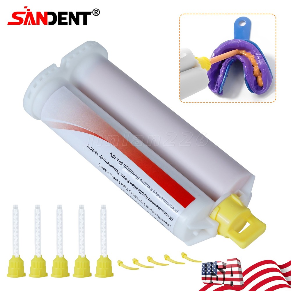 SANDENT Dental Impression Material Silicone Light Body type USA de