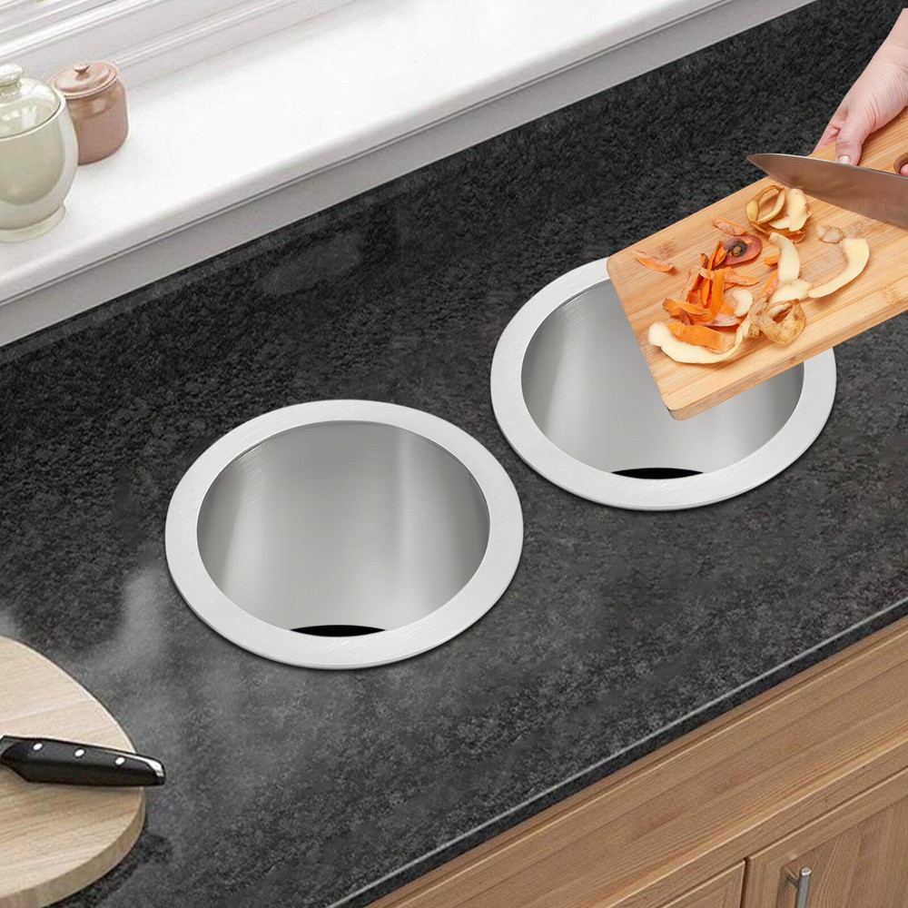 Stainless Steel Trash Grommet, Trash Grommets for Countertop