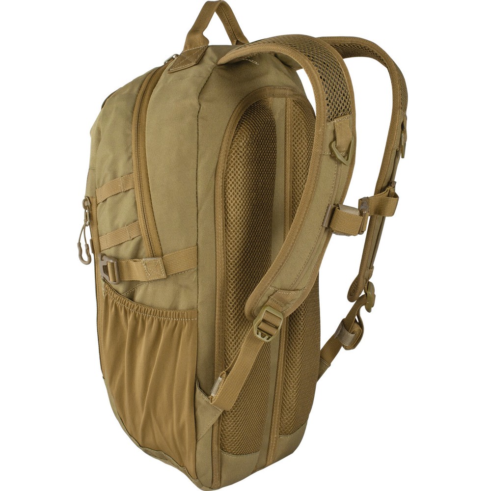 FHIOR Tactical Backpack 20L Coyote With Large Main Compartment Adjustable Straps