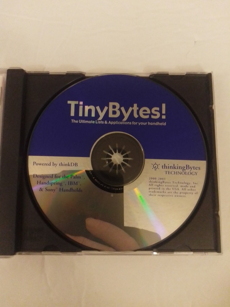 Tiny Bytes The Ultimate Lists And Applications For Your Handheld For Palm OS