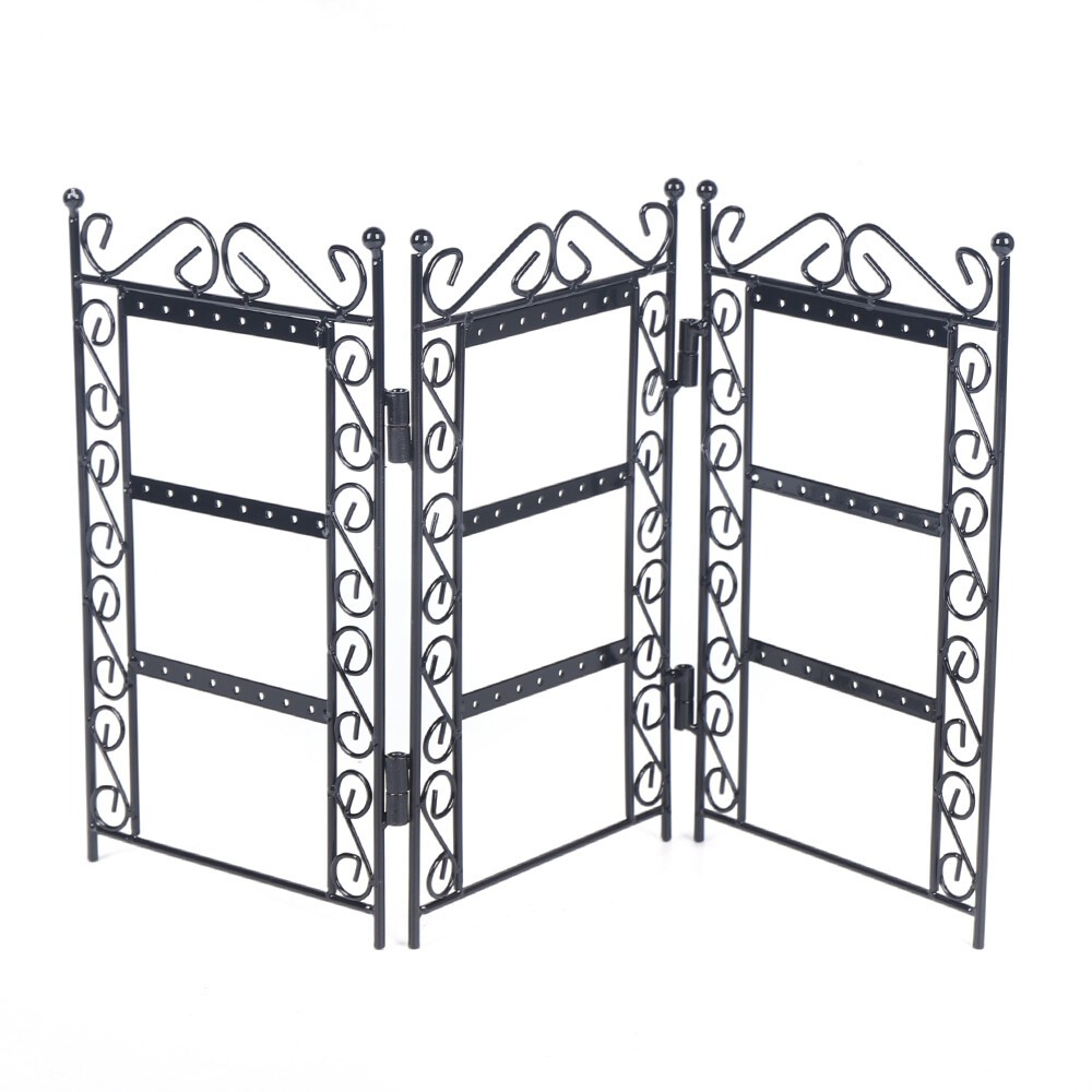 Screen Accessory Rack Jewelry Organizers Earring Holder Display Stand Foldable