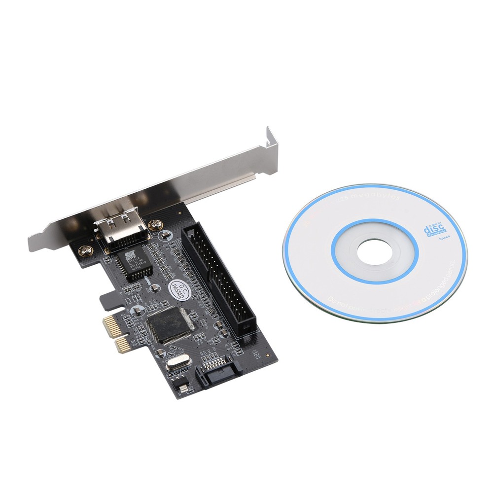 Stable PCI-E to eSATA SATA IDE Expansion Card Raid Controller Adapter JMB363