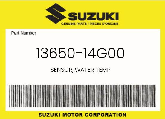 Suzuki Genuine Sensor, Water Temp - 13650-14G00