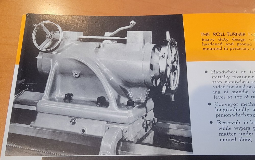 Monarch Machine Tool Roll Turning Lathes Catalog for Steel Mill Rolling Rolls