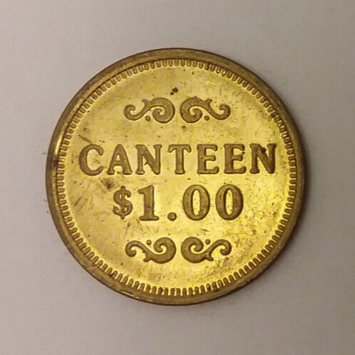 Canteen One Dollar Trade Token 25mm