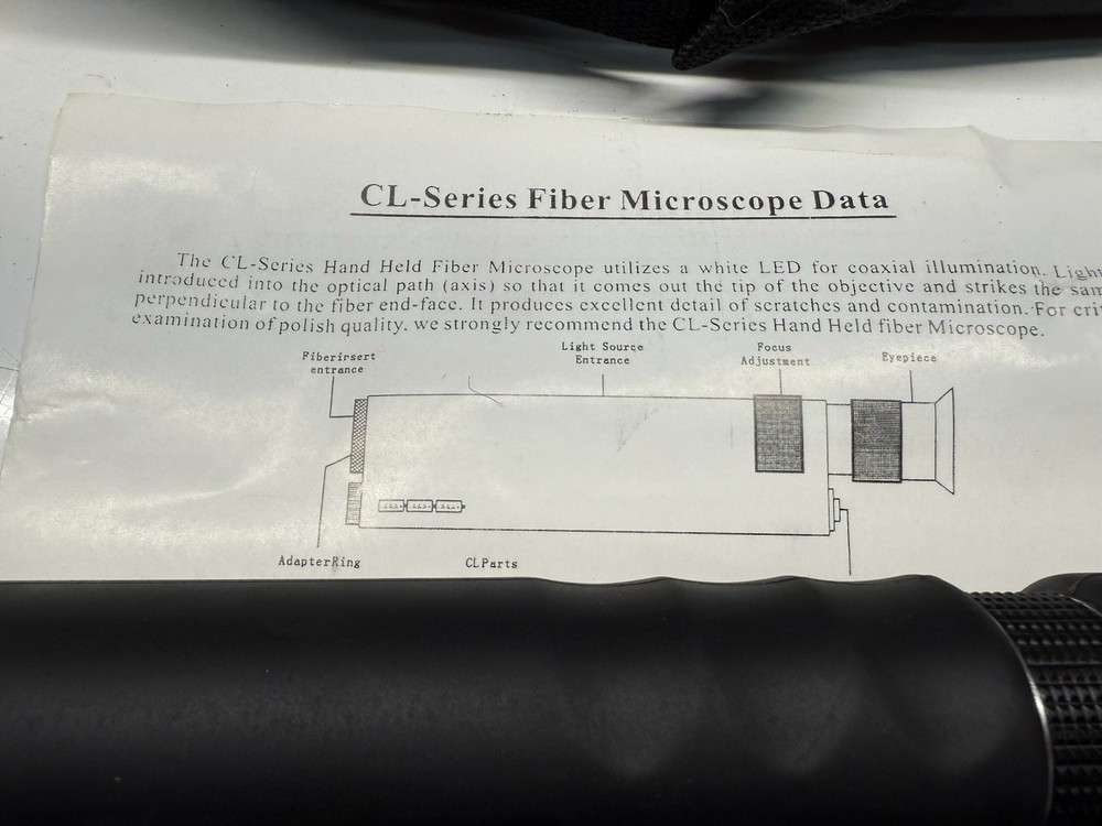 CL-Series Hand Held Fiber Microscope