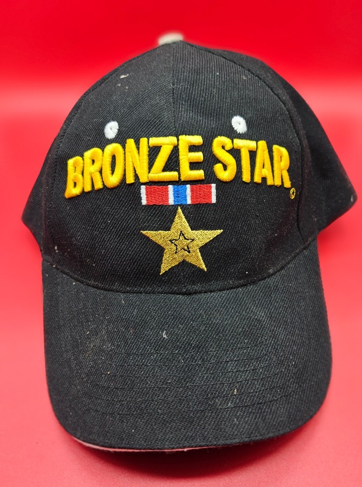 Two Military Bronze Star hats preowned