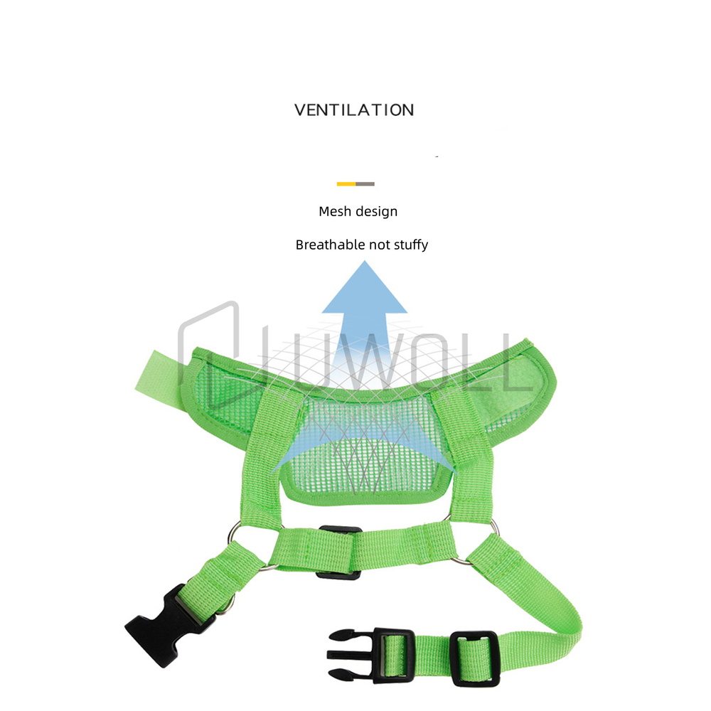 Adjustable Dog Muzzle Mouth Cover Mesh Mask Anti Stop Bite Chewing Breathable US