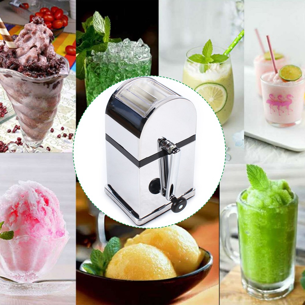 Stainless Steel Ice Crusher Machine – Versatile Crushed Ice Maker