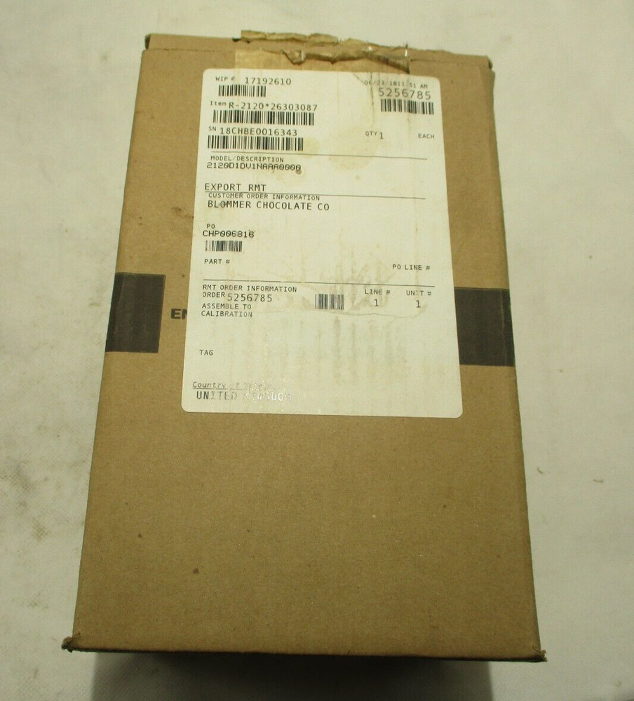 NEW EMERSON ROSEMOUNT 2120D1DV1NAAA0000 R-2120 LIQUID LEVEL SWITCH