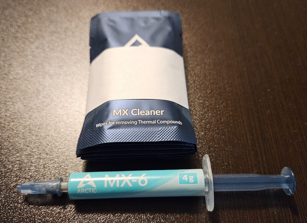ARCTIC MX-6 (4g) + MX Cleaner - Performance Thermal Paste Compound for CPU/GPU