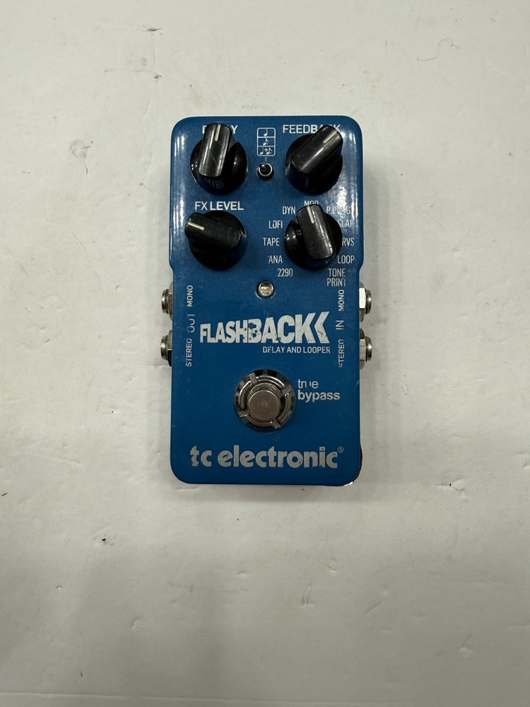 TC Electronic Flashback V1 Delay & Looper True Bypass Guitar Effect Pedal