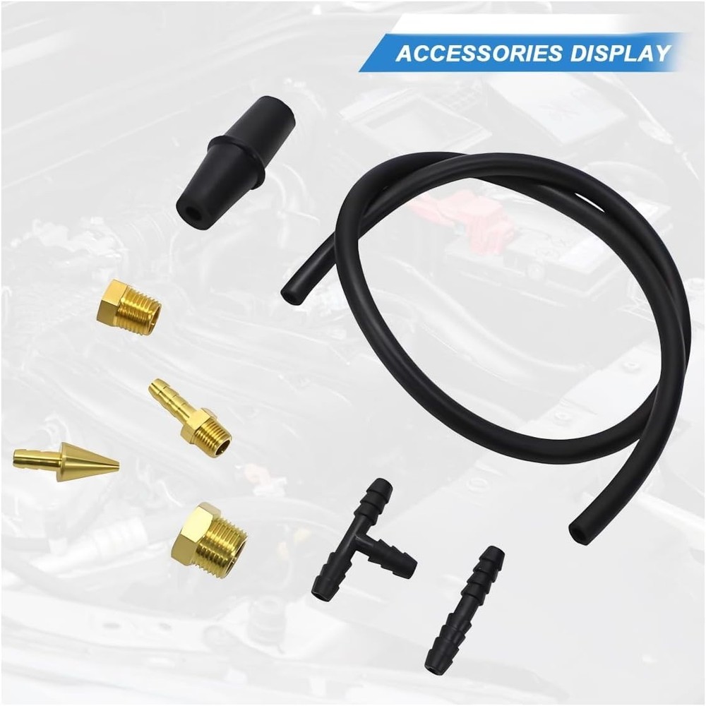 Comprehensive Pressure Testing Kit with Durable Case for Automotive Maintenance