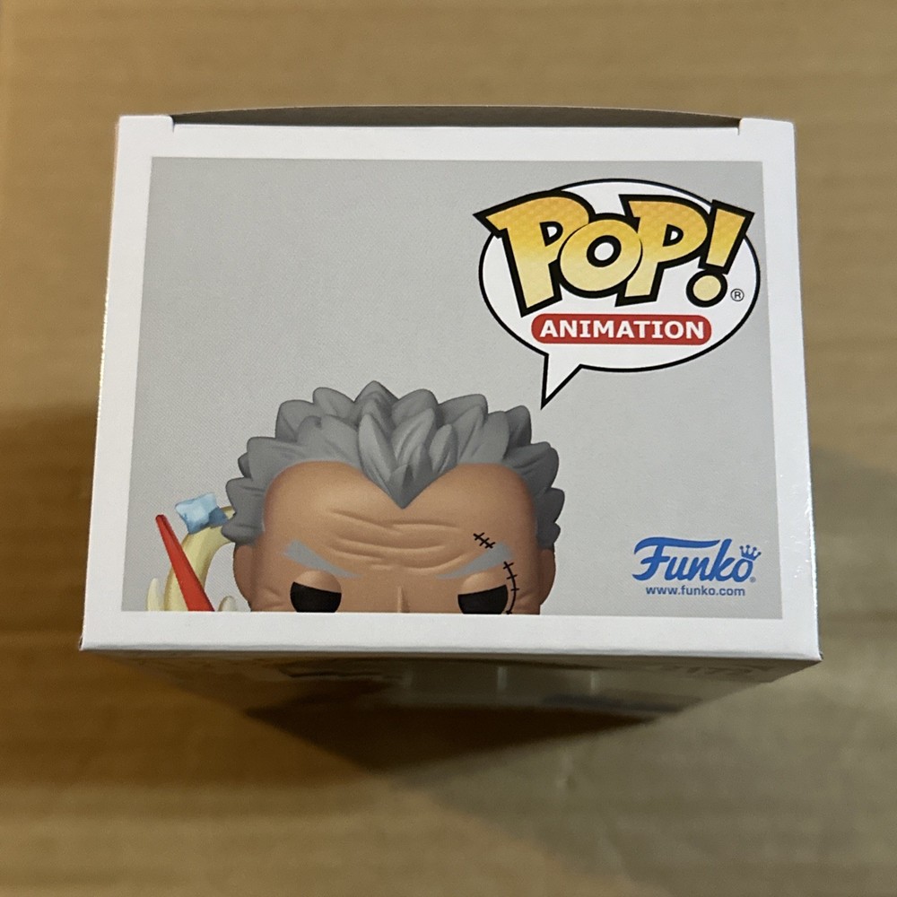 Funko POP! Monkey D. Garp Galaxy Impact Pre-Release Exclusive #2172 W/ Protector