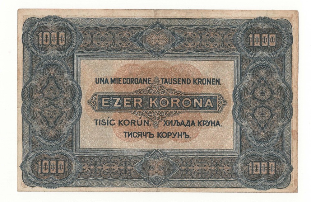 HUNGARY 1000 KORONA 1920