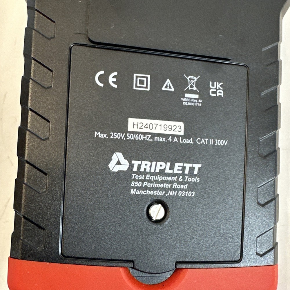 Triplett TEV500 Pro Electric Vehicle Charger Test Kit Basic/Advanced Diagnostic