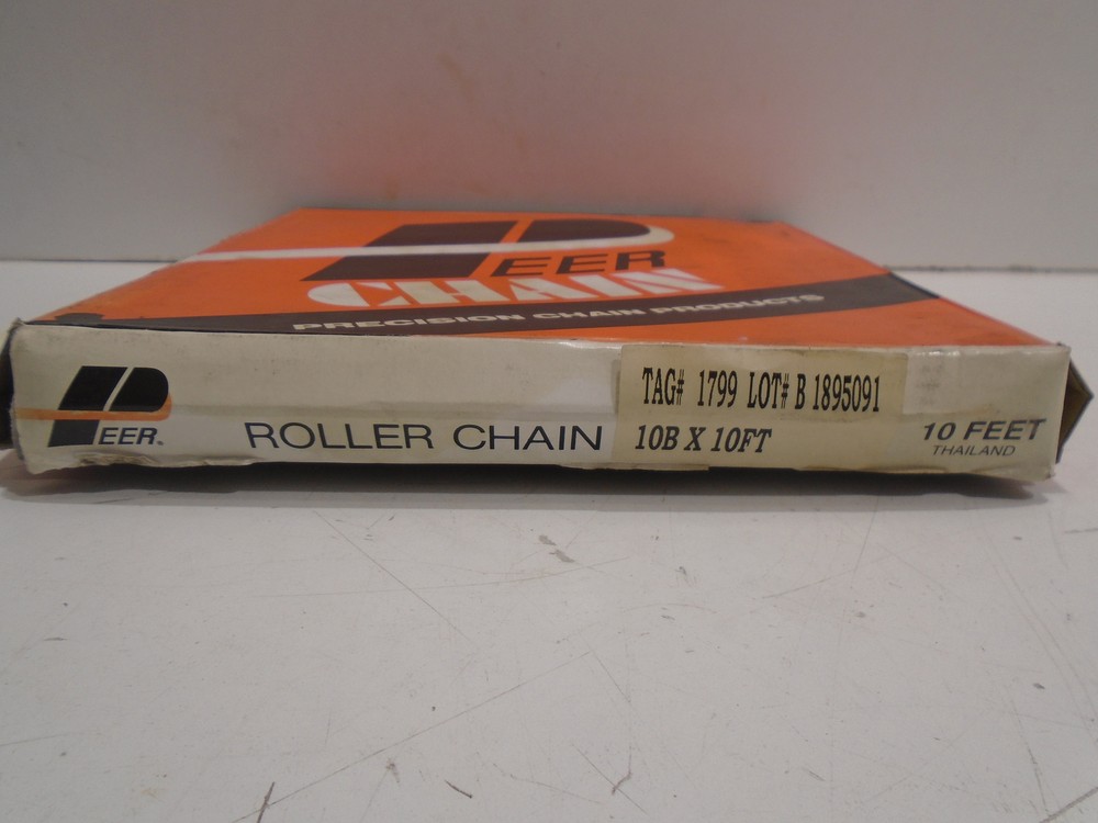 *NEW* PEER CHAIN 10B x 10FT ROLLER CHAIN w/CONNECTING LINK