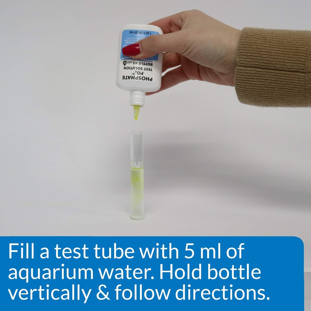 API 90-Test Nitrate & 150-Test Phosphate Freshwater Aquarium Water Test Kits