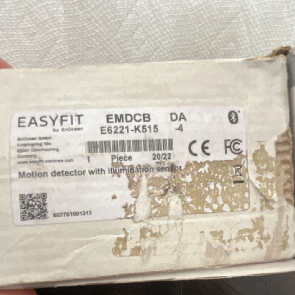 Easyfit by EnOcean EMDCB Motion Detector Illumination Sensor E6221-K515