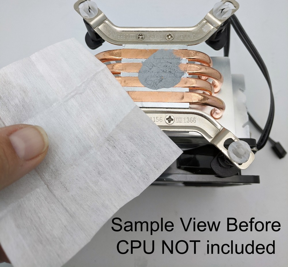 5-Pack: Evercool EC-GC05 Thermal Compound Grease/Paste Remover Cloth Cleaner