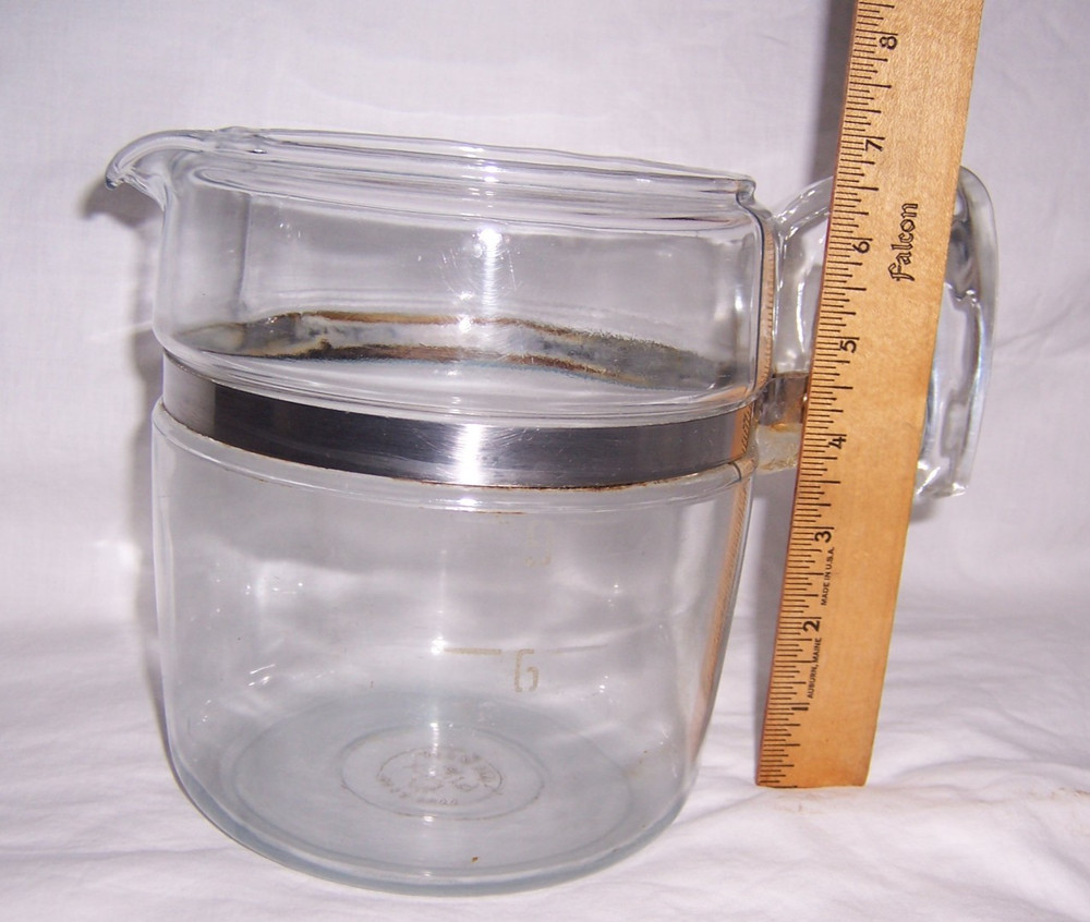 Vintage Pyrex Percolator Glass Coffee POT ONLY 9 Cup 7759