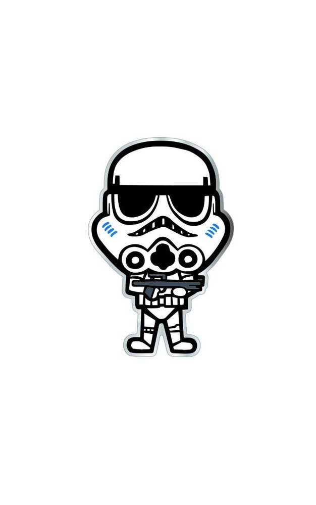 Star Wars Stormtooper Deluxe Lapel Pin