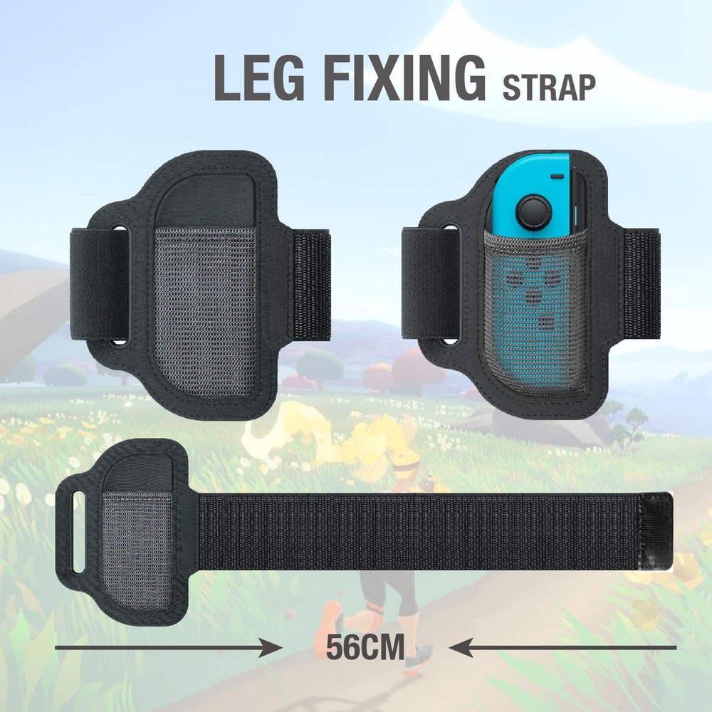 Elastic Leg Strap Ring-Con Grip Cover For Nintendo Switch Ring Fit Adventure