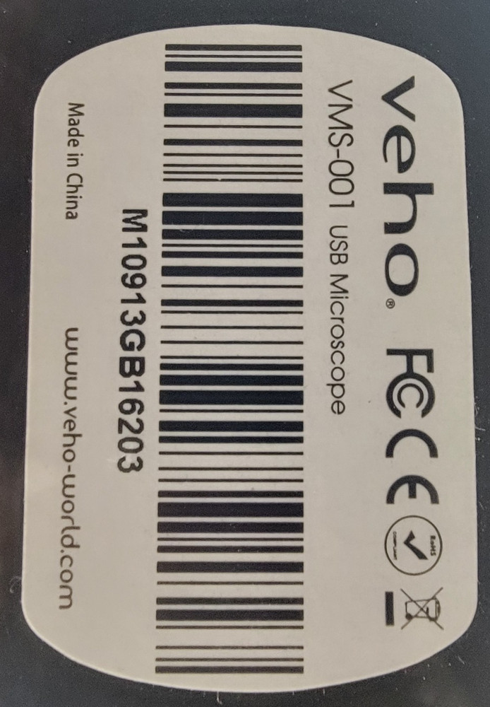 Veho VMS-001 Discovery USB Microscope w/ 200x Madnification