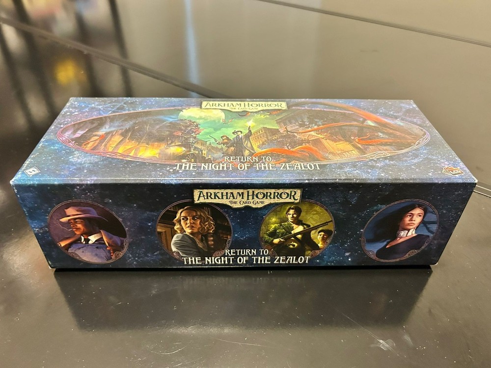 Arkham Horror Card The Card game. Return to... Boxes Only