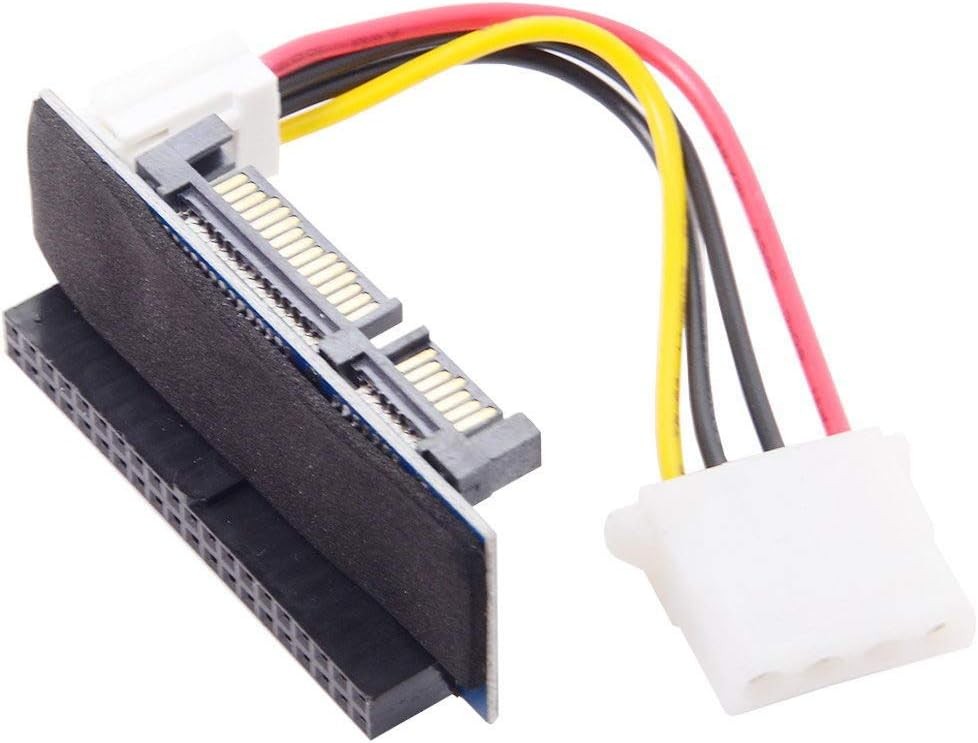 Cablecc IDE/PATA 40Pin Disk to SATA Female Blue