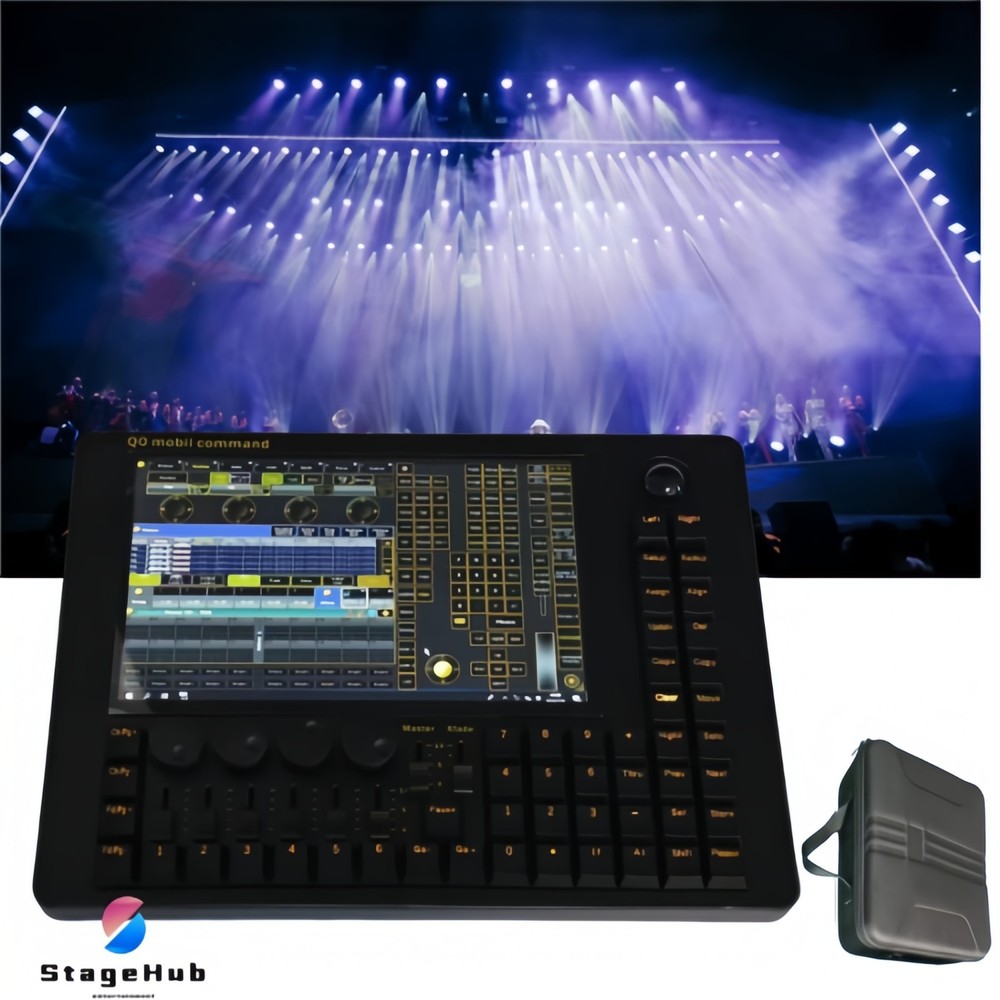 Q0 Mobile Command Touch Screen M2 Version DMX512 Console DJ Lighting Controller