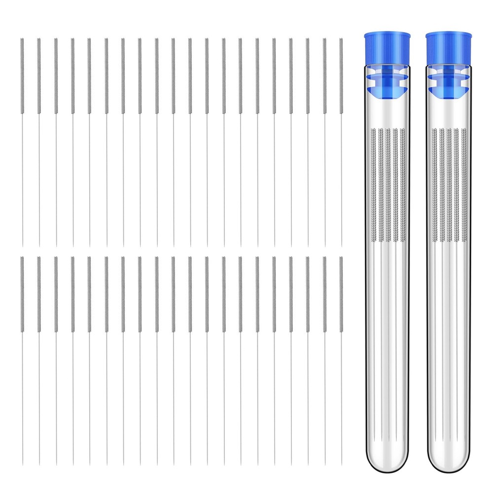 40Pcs 3D Printer Nozzle Cleaning Kit, Cleaner - 0.4mm...