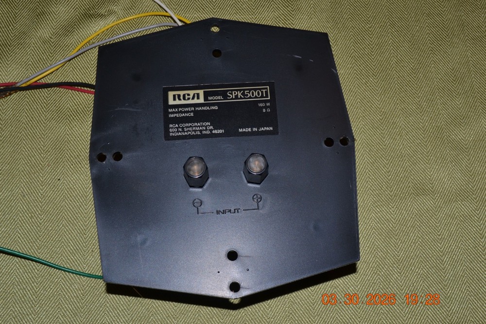 Circa Late 80ies RCA SPK500 Dimensia Crossover - Working