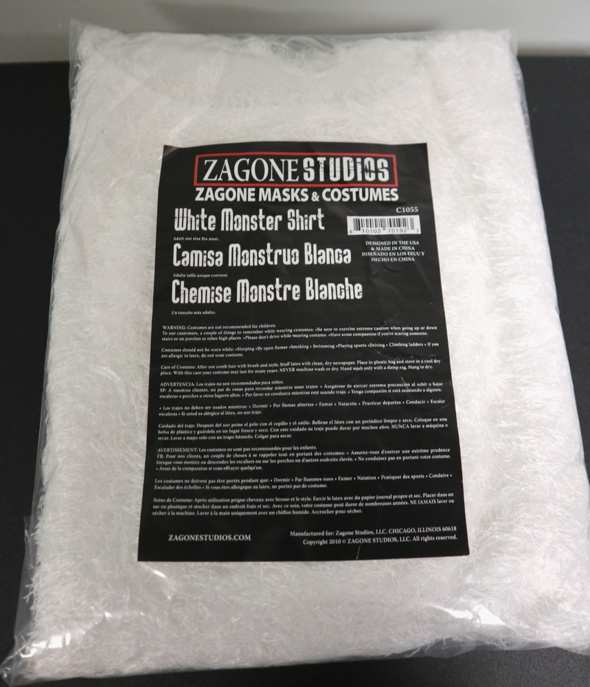 Zagone Studios "White Monster Shirt"